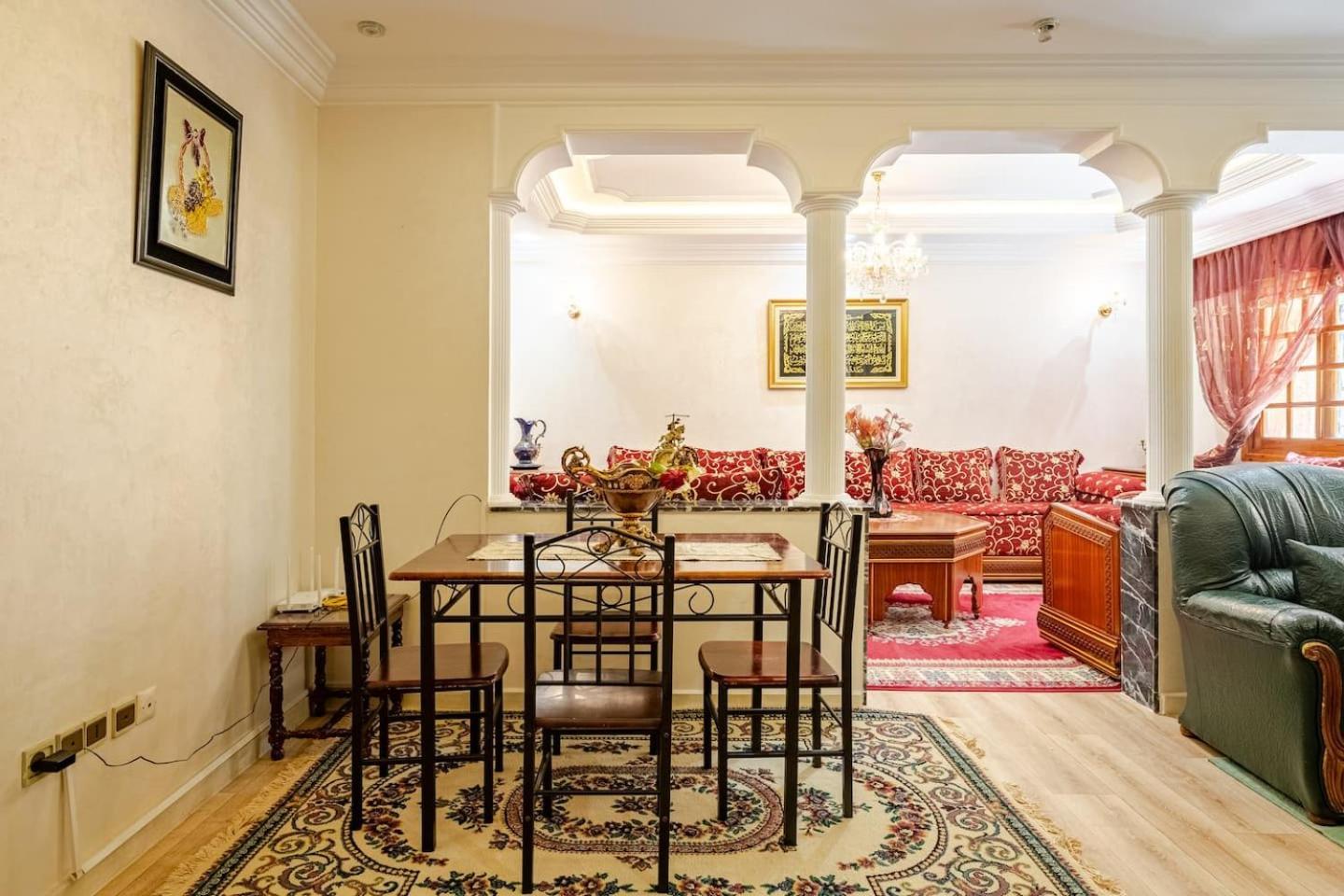 Rabat-Sale Big Apartment With Parking Near Airport Exterior foto